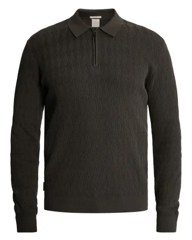 Cast Iron Polo Lange mouw
