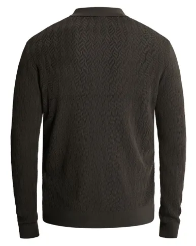 Cast Iron Polo Lange mouw