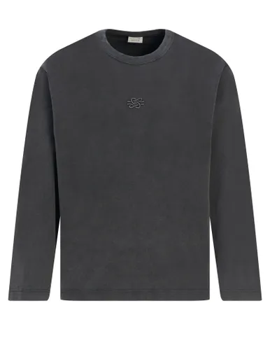 Filling Pieces Boxy Embroidered T-shirt