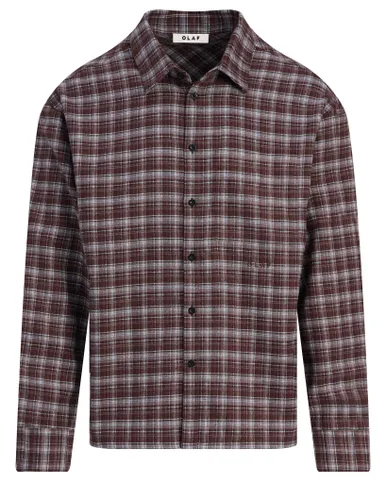 OLAF Flannel Boxy Overhemd