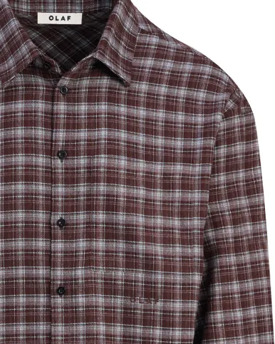 OLAF Flannel Boxy Overhemd